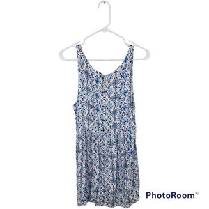H and M Dress Pastel Floral Patterned